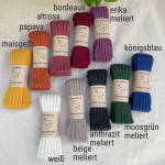 DeColores Babystulpen Pulswärmer Stulpen Alpaka Schurwolle