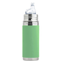 Pura Kiki Isolierflasche Trinklernaufsatz 250 ml-Moss-Trink-Lern-Aufsatz