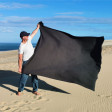 Kuschelige Familiendecke L 160 x 200 cm Baumwolle Fleece