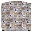 MaMo Kopfstütze Webstoff Cat Lovers