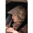 Cloby Sonnenhut wendbar UPF50+ Leopard Brown / Sandy Beach 0-6 Monate