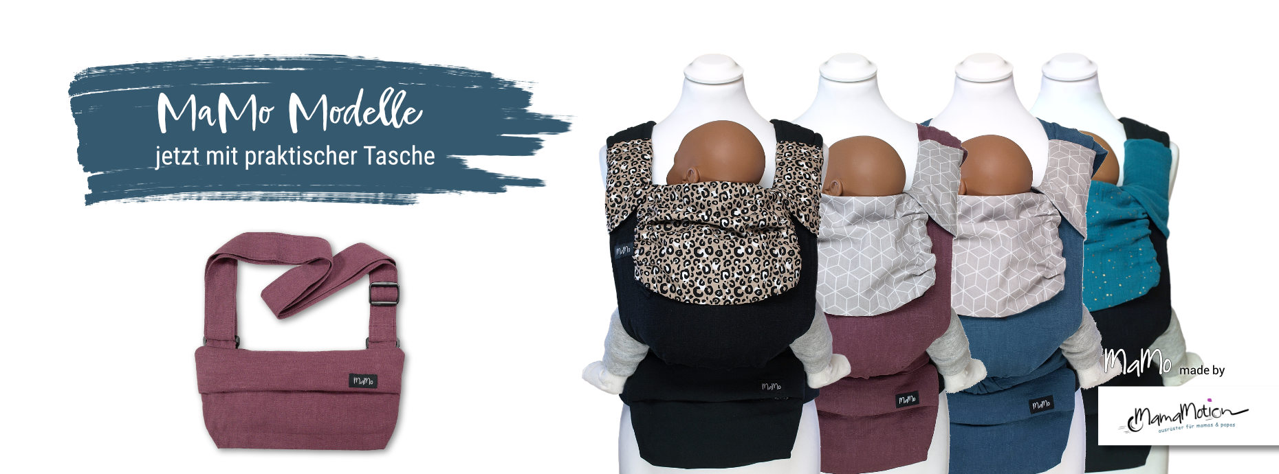 MaMo Modelle mit Tasche