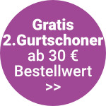 Gratis Gurtschoner ab 30 Euro Bestellwert